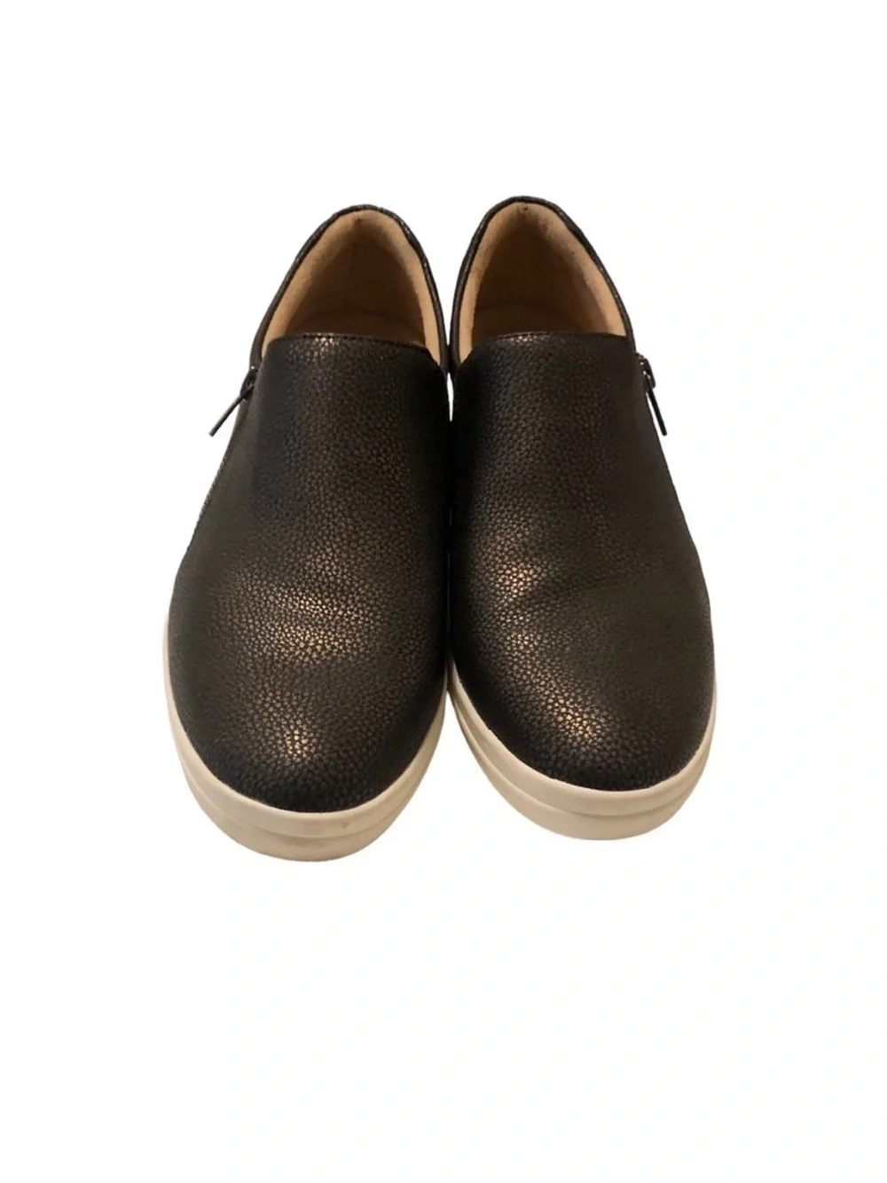 Naturalizer Black Slip-On Wedge Sneakers size 10W